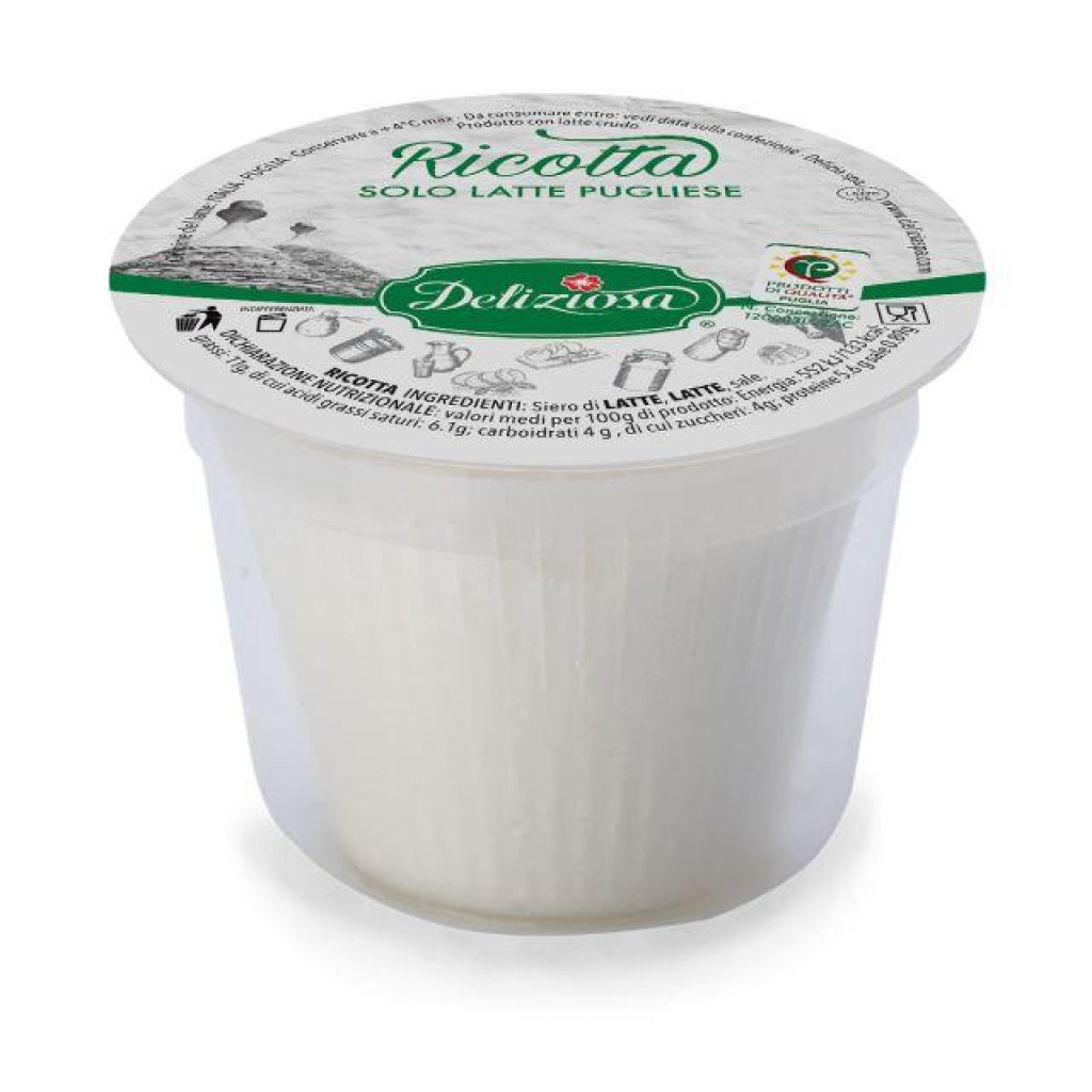 RICOTTA VACCINA DELIZIOSA 100 GR