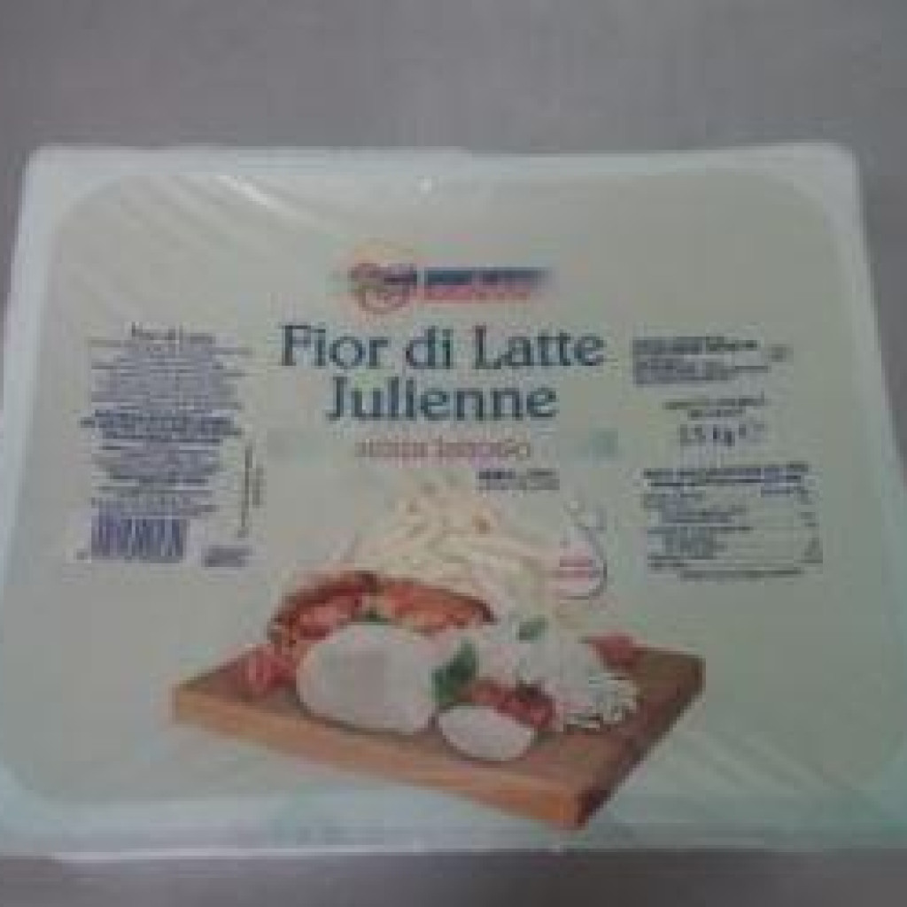 MOZZ. JULIENNE 2,5 KG- 1 PEZZO S. LATTOSIO LATTE ITALIANO T.