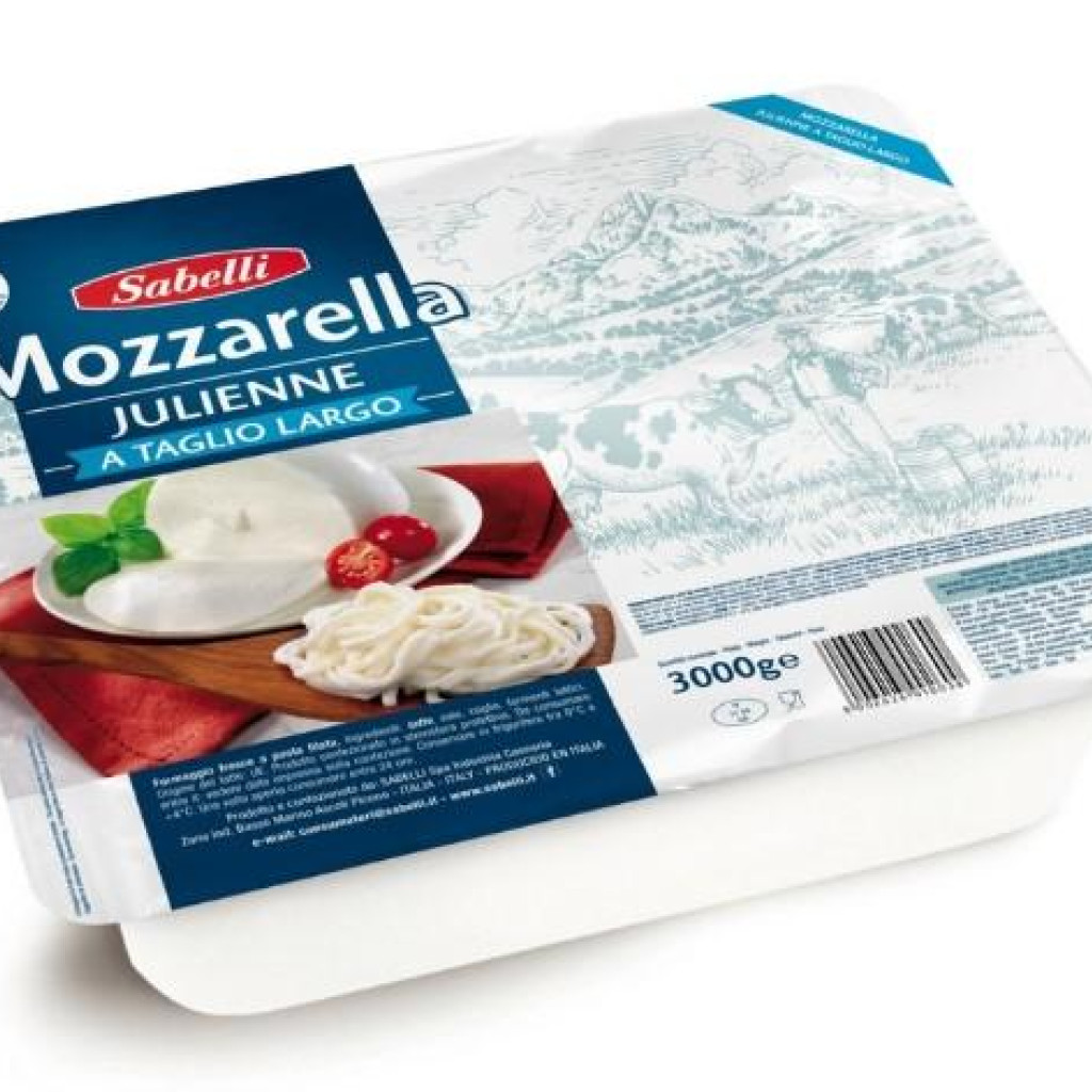 MOZZARELLA JULIENNE T. G. 3 KG SABELLI