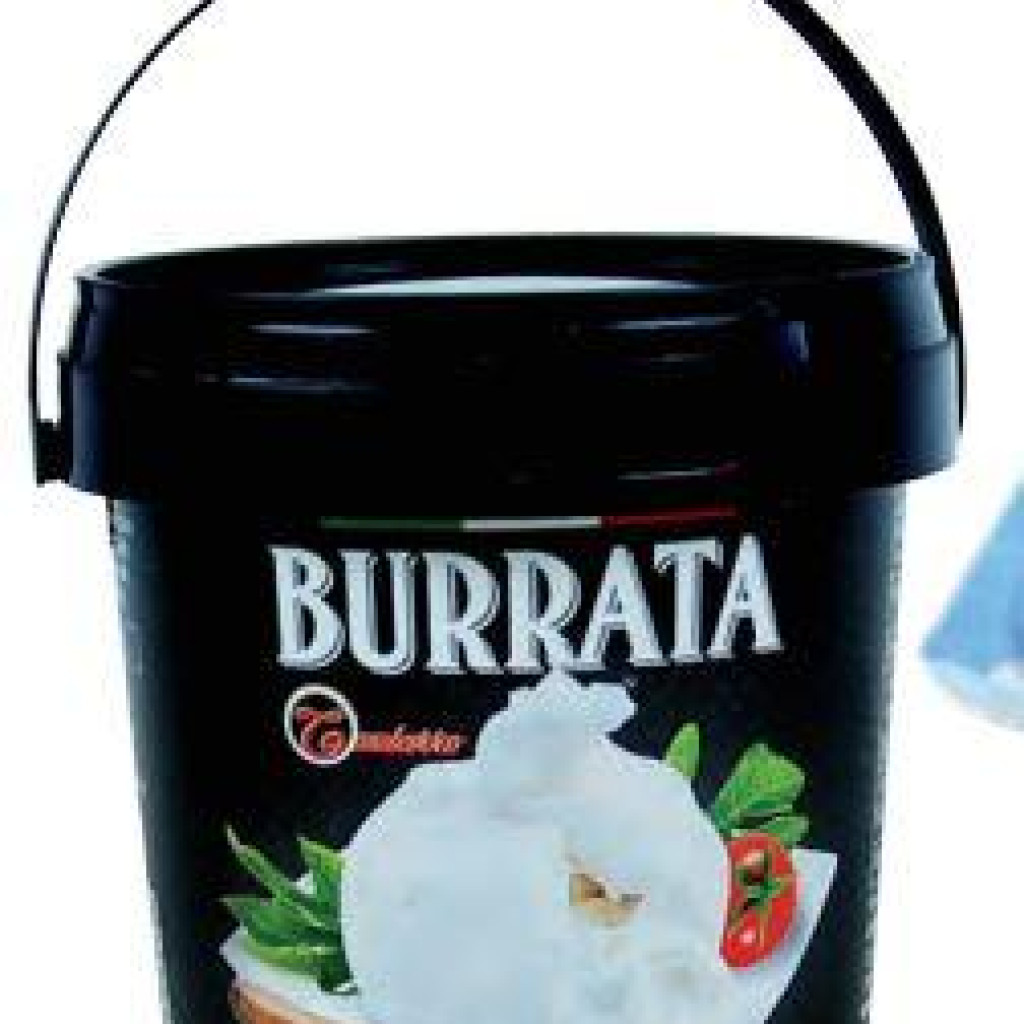 BURRATA 125 GR BICCHIERE NERO T.