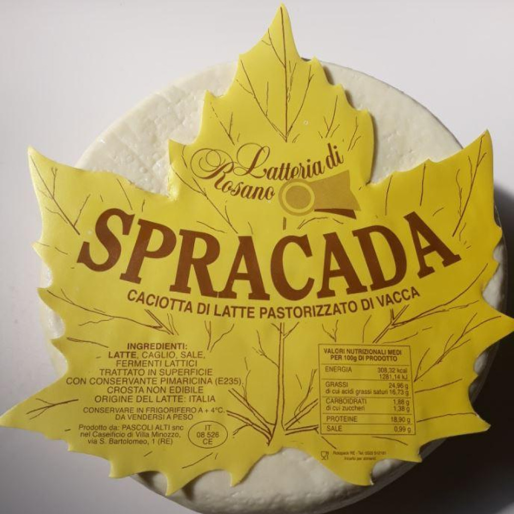 CACIOTTA SPRACADA 1.2 kg  c.