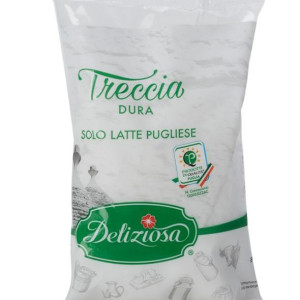 MOZZARELLA TRECCIA 200 GR VASCHETTA DELIZIA