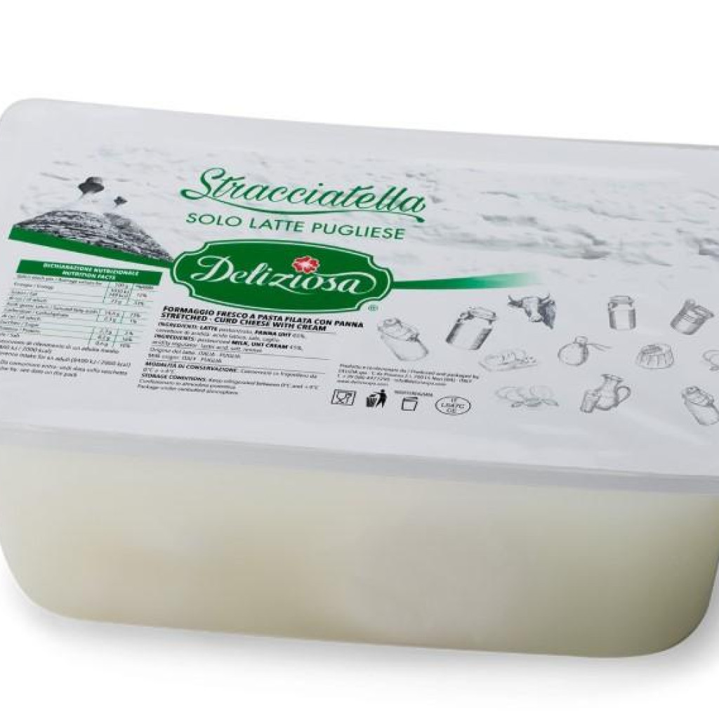 STRACCIATELLA VASCHETTA 300 GR 8 PZ X VASC DELIZIOSA