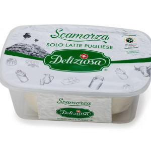 SCAMORZA GRILLE BIANCA 250 GR VASCHETTA 9 PZ X 30 GR DELIZIA