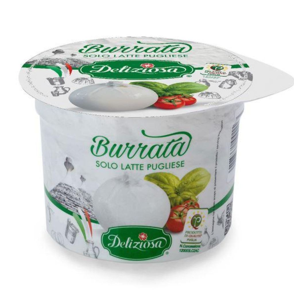 BURRATINA BICCHIERE 100 GR DELIZIA