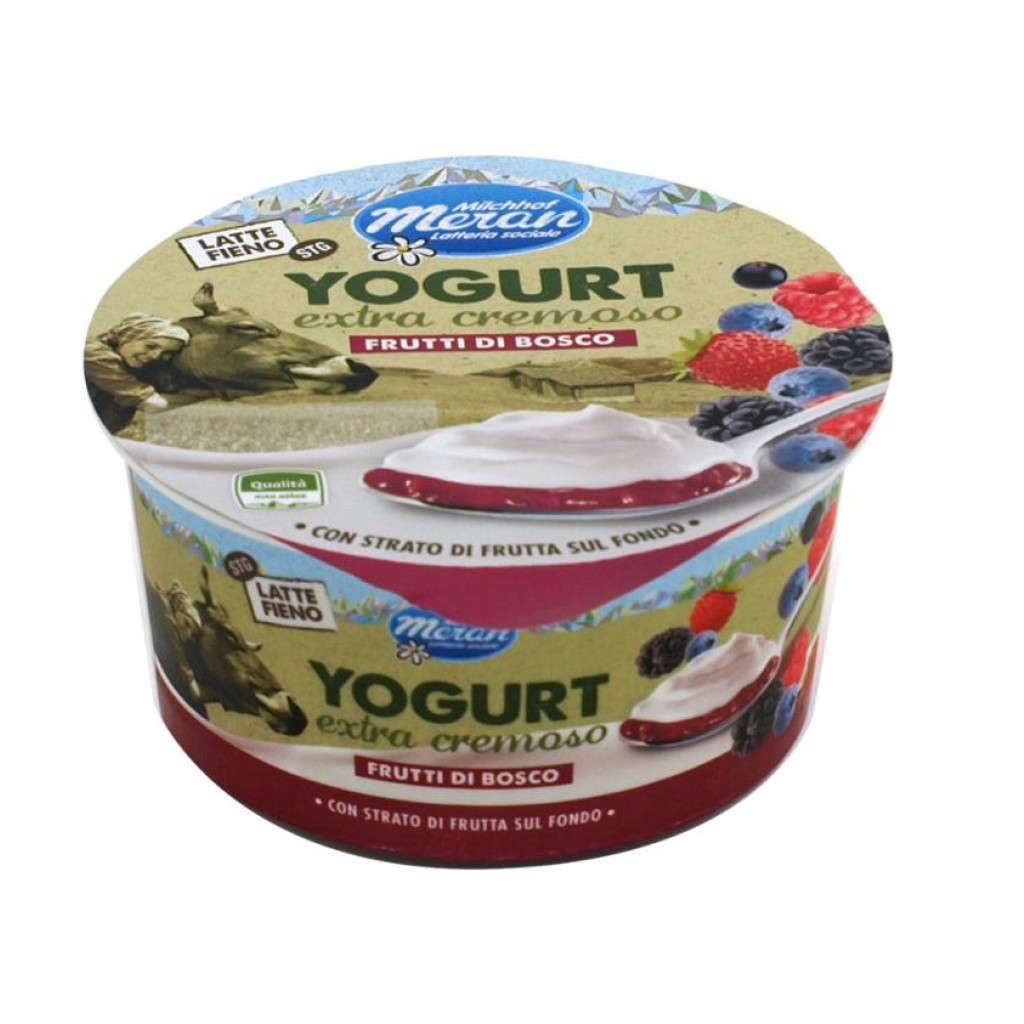 YOGURT DOPPIO STRATO FR.BOSCO 150 GR LATTE FIENO