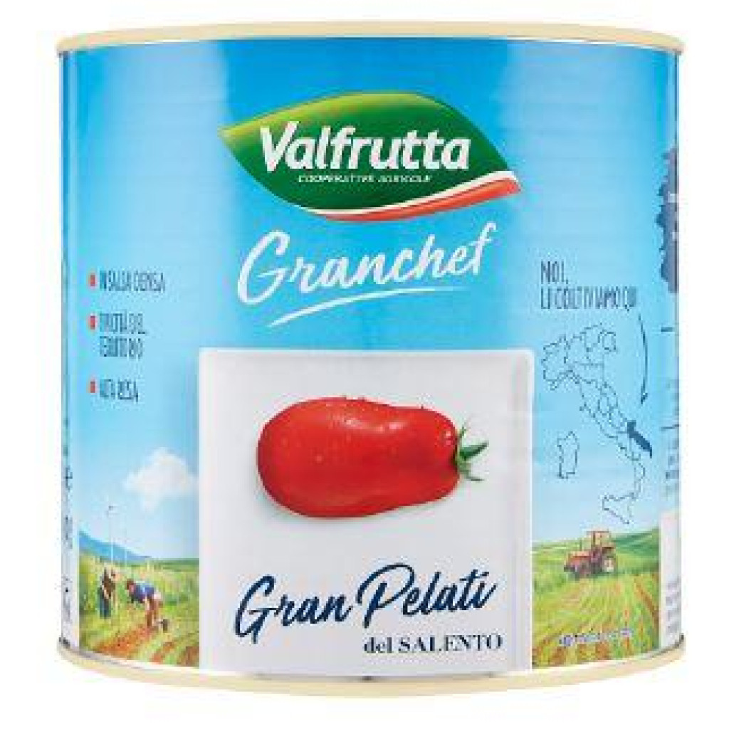 POMODORI GRAN PELATI DEL SALENTO 2.5 KG X3