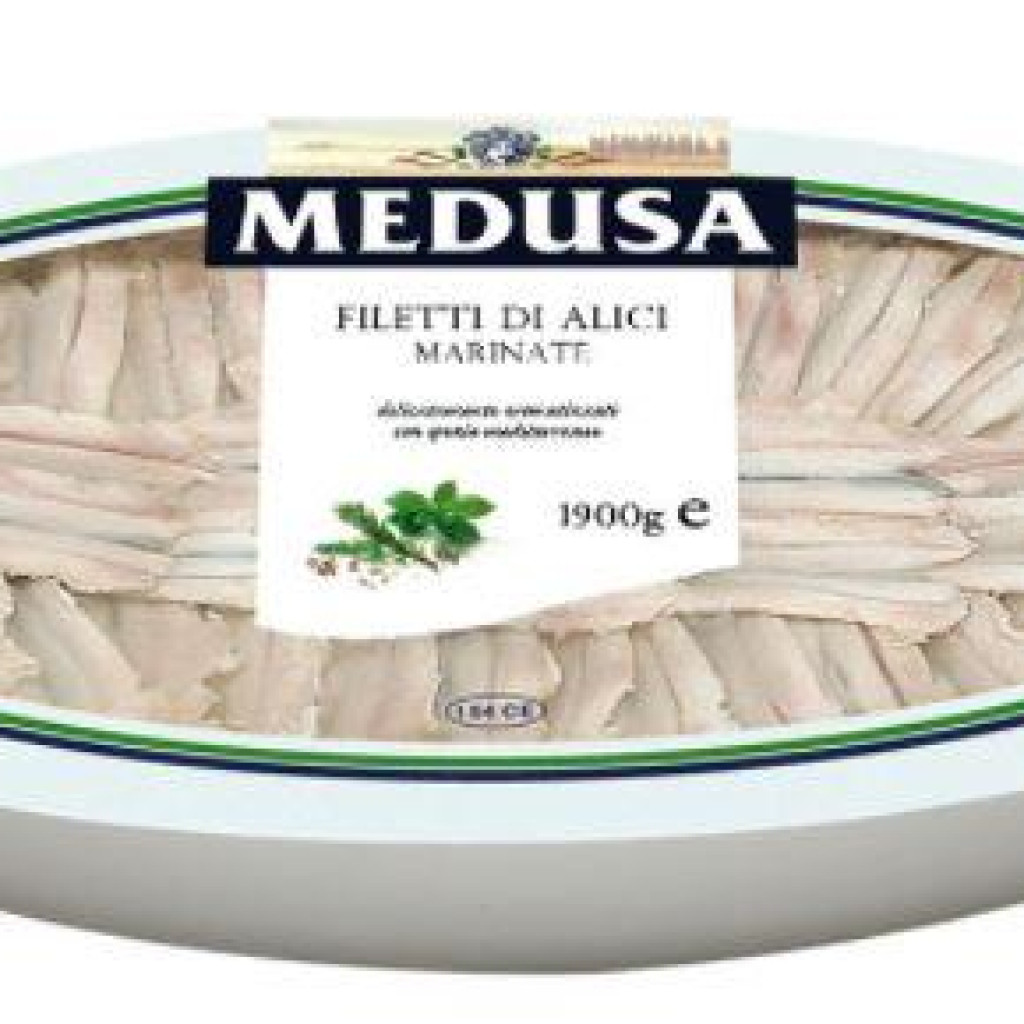 FILETTI DI ALICI VASCHETTA 1,9 KG