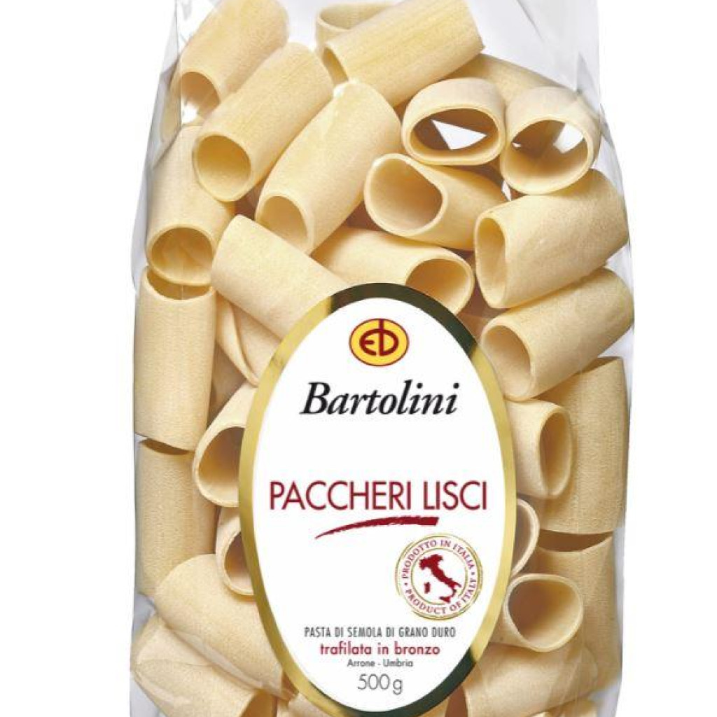 PACCHERI LISCI PASTA DI SEMOLA DI GRANO DURO