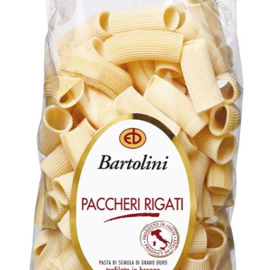 PACCHERI RIGATI PASTA DI SEMOLA DI GRANO DURO