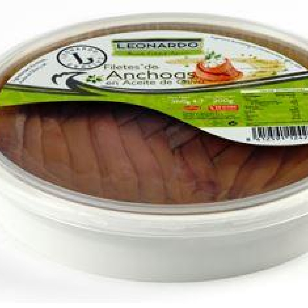 FILETTI DI ACCIUGHE VASCHETTA 360 GR OLIO OLIVA