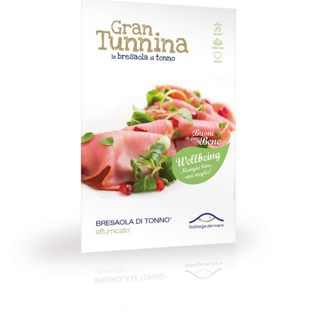 GRAN TUNNINA AFFUMICATE A FETTE BUSTA 80 GR