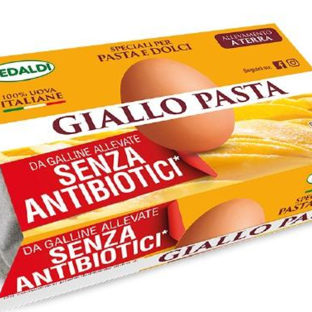 UOVA M PASTA GIALLA X 6 ALLEVATE A TERRA