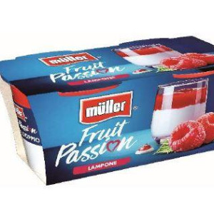 FRUIT PASSION LAMPONE 2 X 125 GR