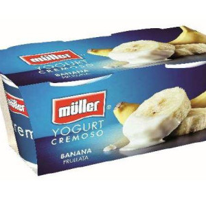 YOGURT BANANA 2 X 125 GR