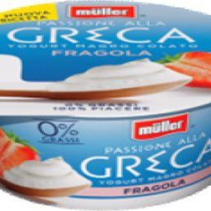 YOG. PASSIONE GRECA 0% FRAGOLA 150 GR