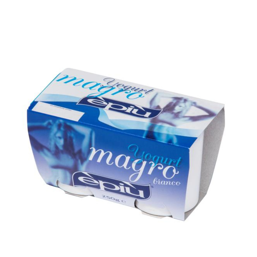 YOGURT E'PIU' BIANCO MAGRO 2X125