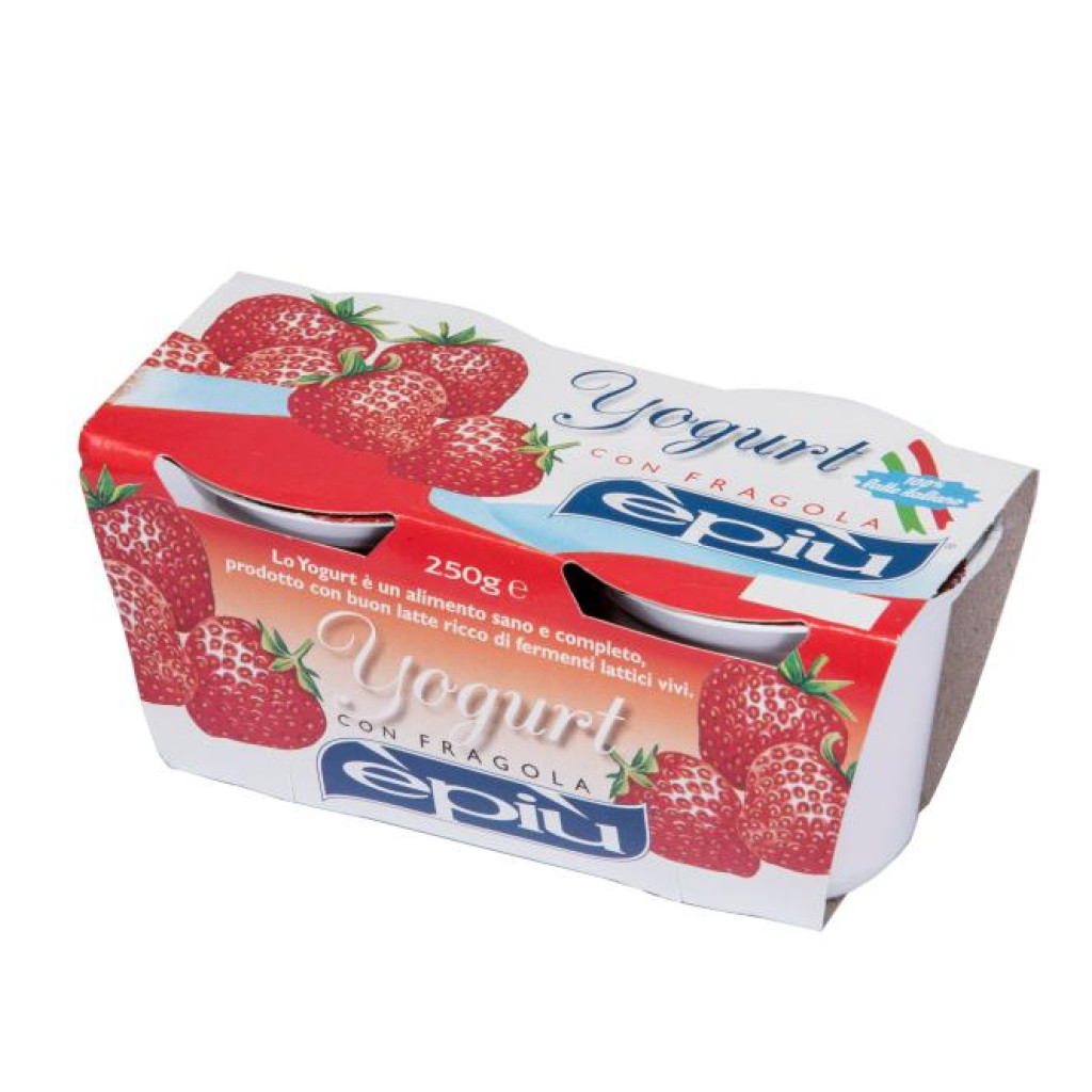 YOGURT FRAGOLA 125X2