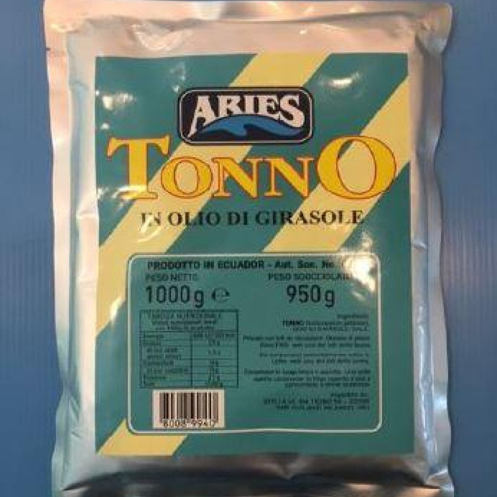 TONNO ARIES O.GIRASOLE 1 KG BUSTA