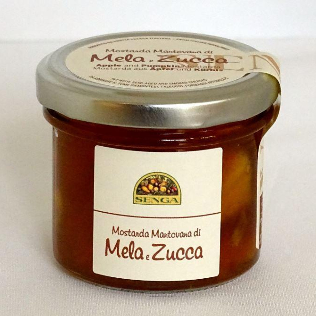 MOSTARDA MELE E ZUCCA 120 GR