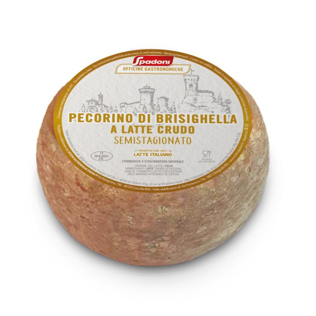 PECORINO SEMI STAG. BRISIGHELLA LATTE CRUDO