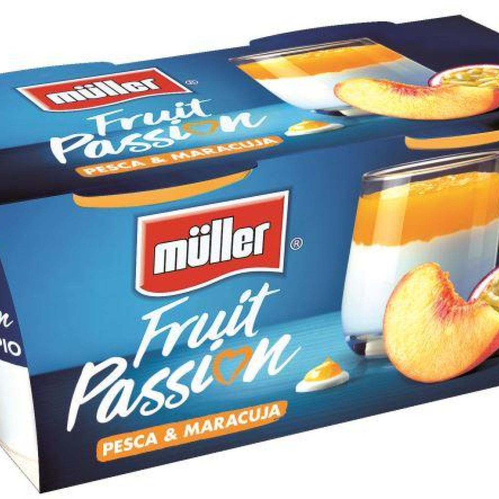 FRUIT PASSION PESCA E MARACUJA 2 X 125 GR