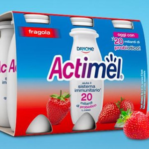 ACTIMEL FRAGOLA X6