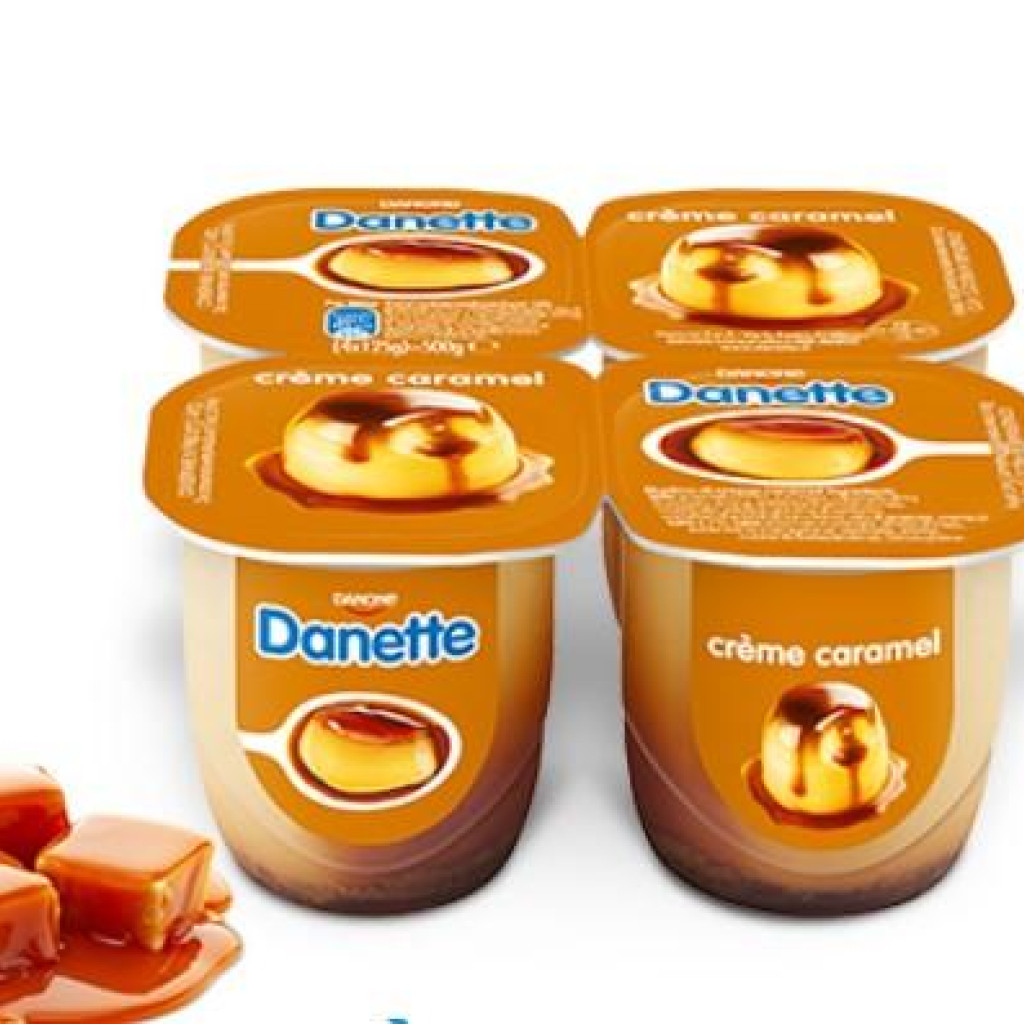 DANETTE CREME CARAMEL X4