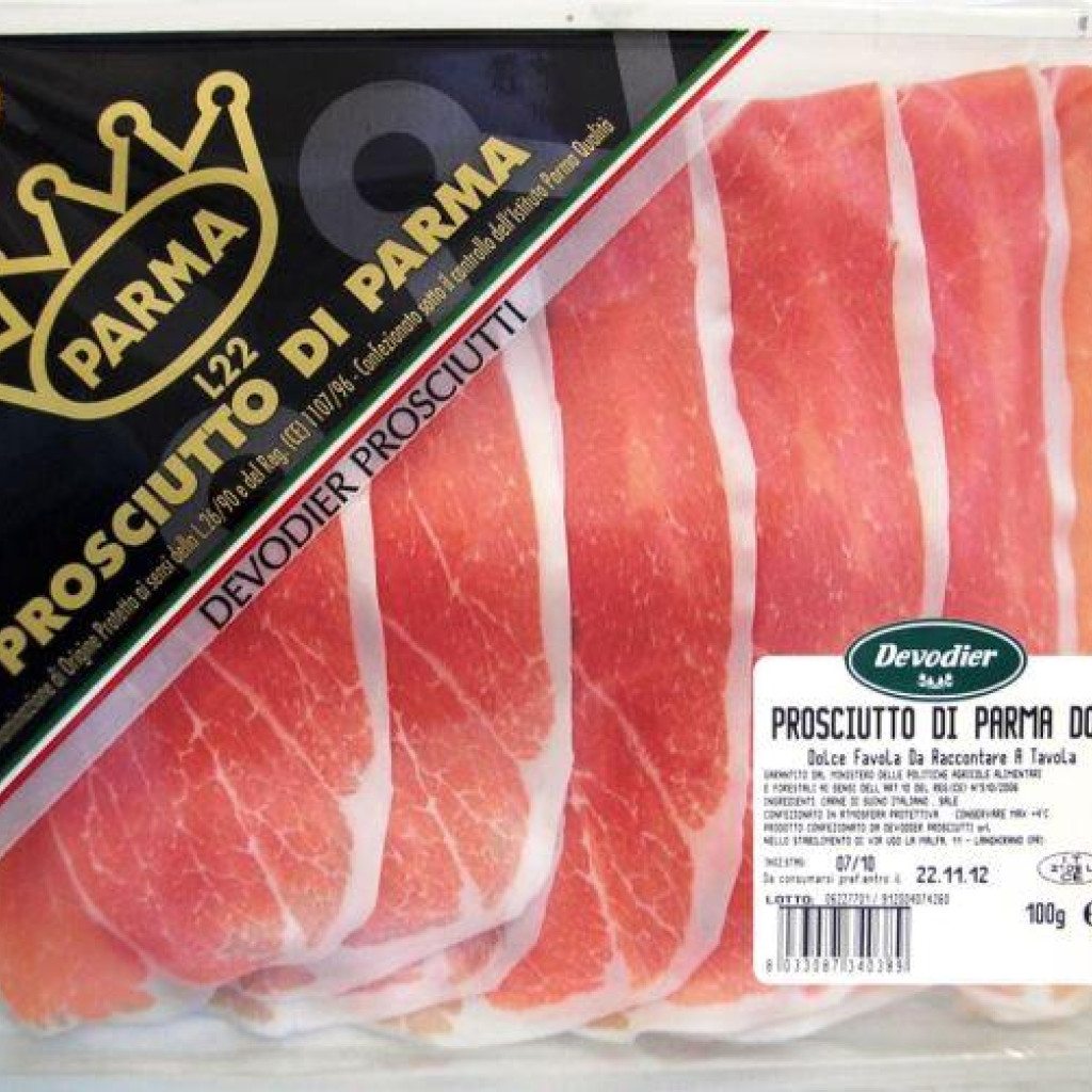 PROSCIUTTO PARMA DOP VASCHETTA