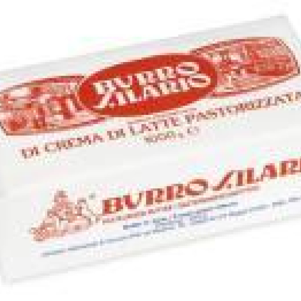 BURRO PIATTO DA PANNA ITALIANA LASTRA 1 KG