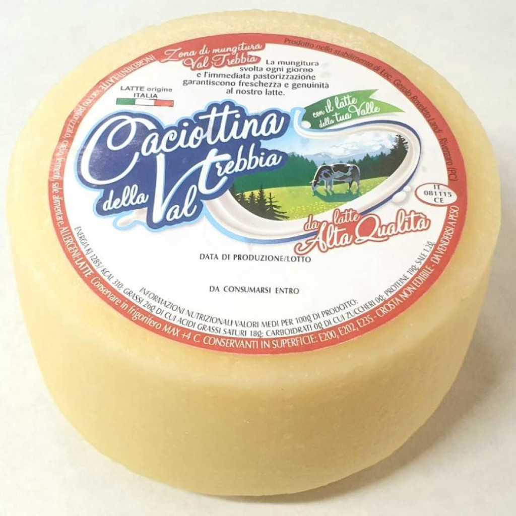 CACIOTTINA 500 gr. VAL TREBBIA